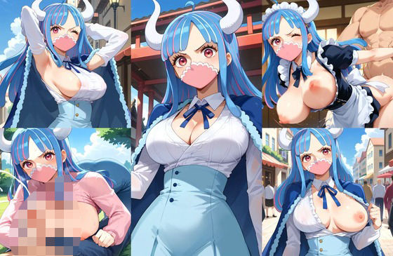 【うるティイラストエロ画像】ワンピースに登場するセクシー巨乳ありんすちゃんのエッチな画像集