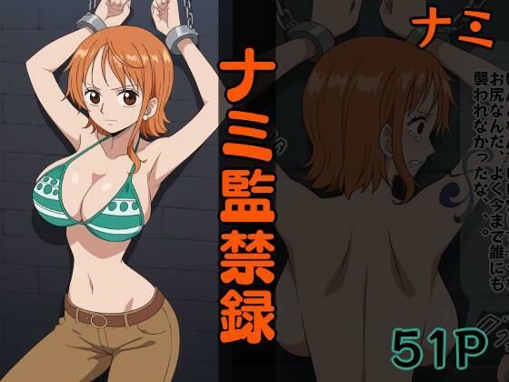 【ワンピース】ナミ監禁録 拘束/凌辱/パイズリ/中出し/妊娠